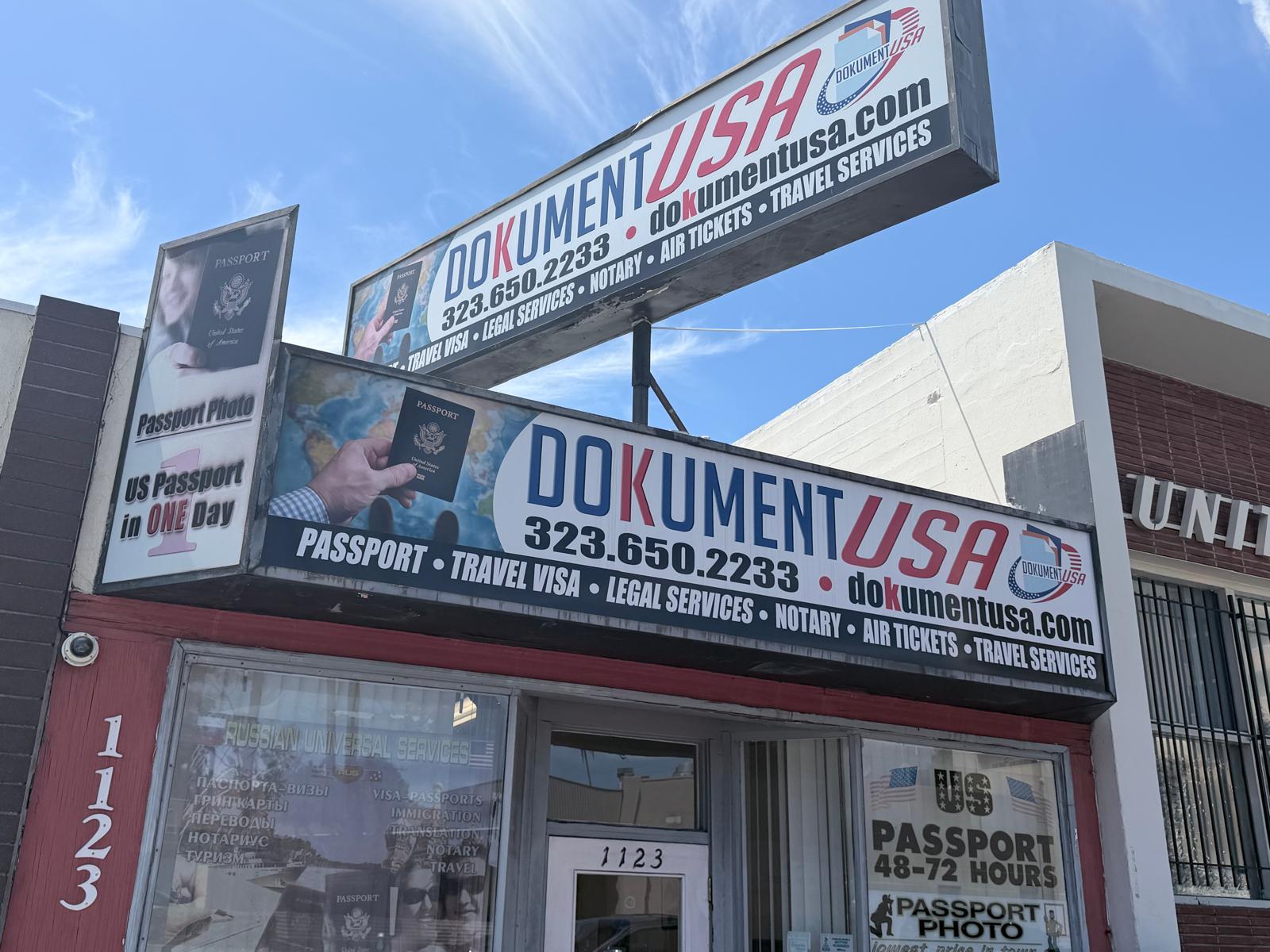 Dokument USA, Fairfax, West Hollywood, CA
